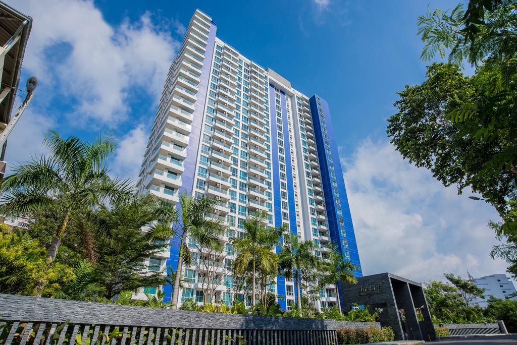 The Cliff Residence Condo Pattaya Exteriör bild