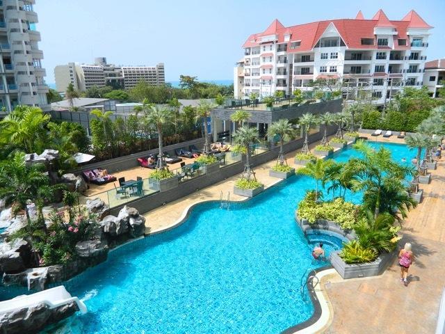 The Cliff Residence Condo Pattaya Rum bild